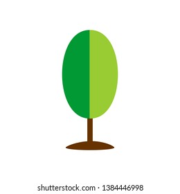 Trees Illustration Symbol Vector Design