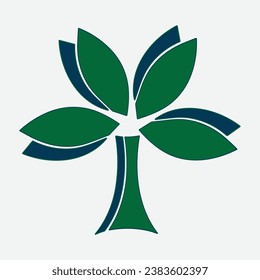 trees illustrations. Can be used to illustrate any nature or healthy lifestyle topic