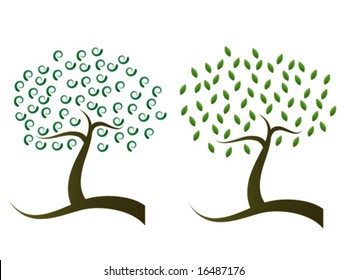 Trees Isolated