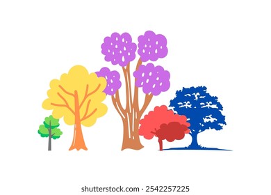 Árboles de vida y bienestar. 