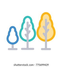  Trees Line Style 