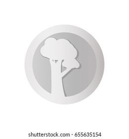 trees logo design symbol icon