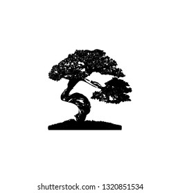 Trees logo design template. Awesome trees logo. A modern trees  logotype.