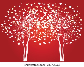 Trees of love for your design