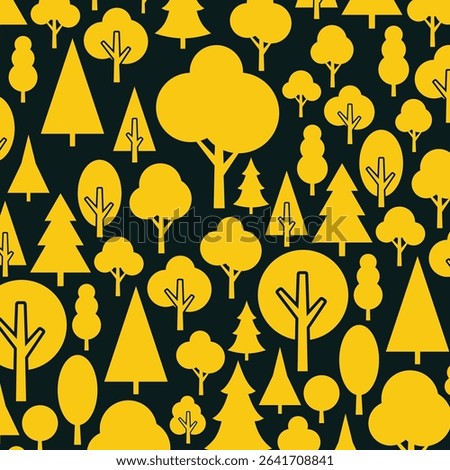 Trees luxury trendy applicable design ravishing abstract vector illustration artwork.eps
