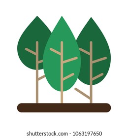 Trees nature cartoons