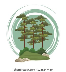 Trees nature landscape