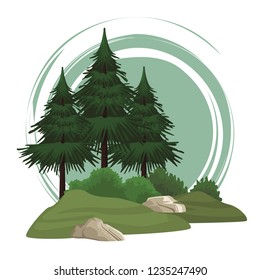 Trees nature landscape