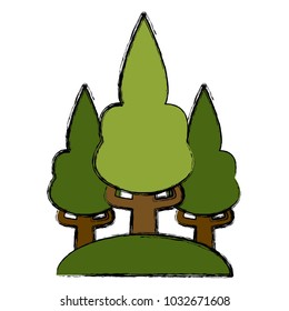 Trees nature symbol