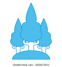 Trees nature symbol