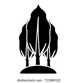 Trees nature symbol