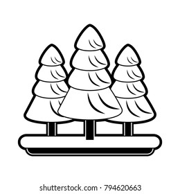 Trees nature symbol