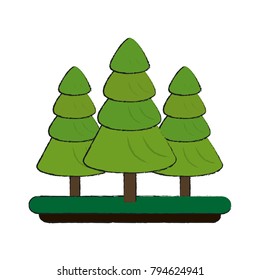 Trees nature symbol