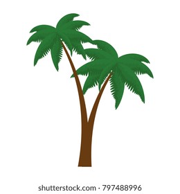 trees palms beach icons