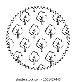 trees pattern design