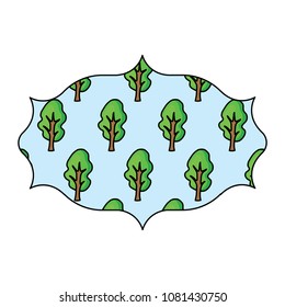 trees pattern design