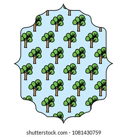trees pattern design