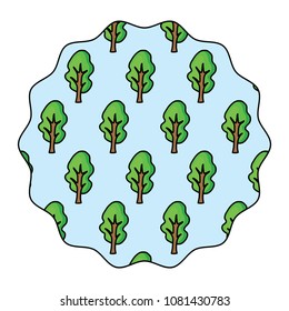 trees pattern design