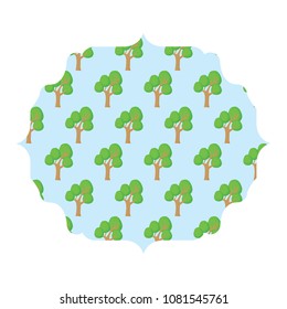 trees pattern design