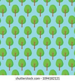 trees pattern design