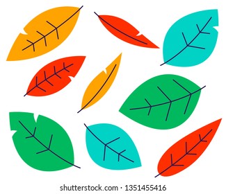 Trees pattern. Spring pattern fortextile. Vector illustration. - Vector