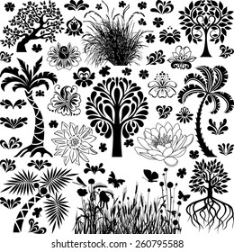 Trees and plants