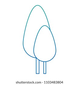 trees plants forest icon