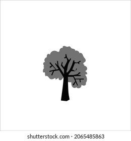 trees provide oxygen for living things, trees here are made in vector format and with silhouette colors or you could say or monochrome, and are good for design elements, wallpapers and visual things.
