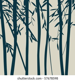 Trees silhouettes