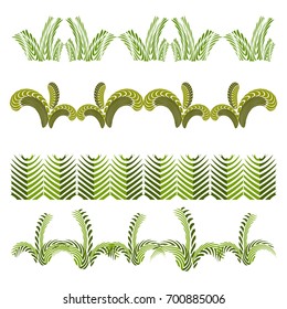 Trees top view for architecture landscape design projects