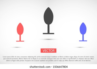 Trees vector icon. Trees for home icon. Trees for planting icon. Trees for sale eps flat design.