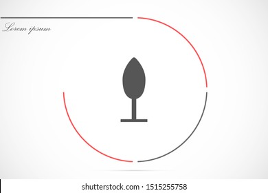 Trees vector icon. Trees for home icon. Trees for planting icon. Trees for sale eps flat design.