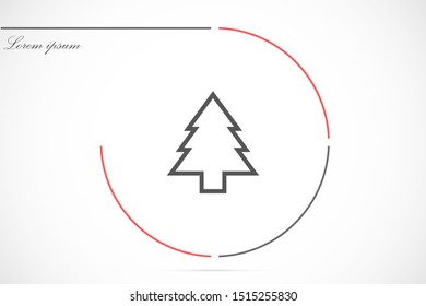Trees vector icon. Trees for home icon. Trees for planting icon. Trees for sale eps flat design.