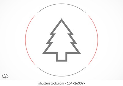 Trees vector icon. Trees for home icon. Trees for planting icon. Trees for sale eps flat design.