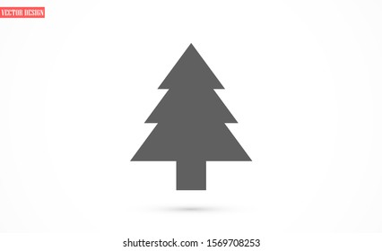 Trees vector icon. Trees for home icon. Trees for planting icon. Trees for sale eps flat design.