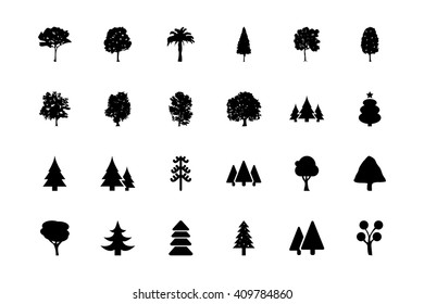 Trees Vector Icons 1 svg