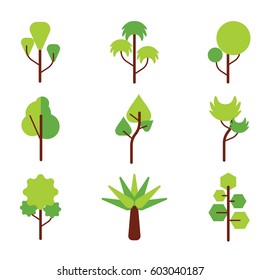 Trees Vector Set