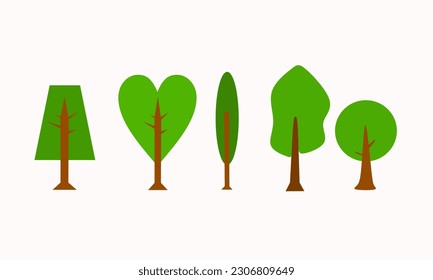 Trees vector stock design, feel free to use it.