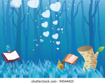 trees woods
