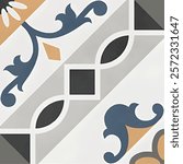 TREIOBLUE Floor Tiles Vector Background