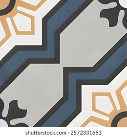 TREIOBLUE Floor Tiles Vector Background