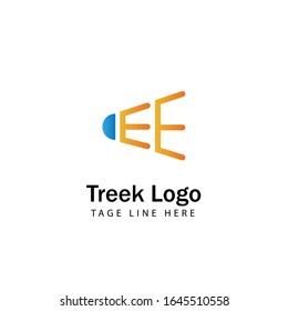 trek for company business logo identity