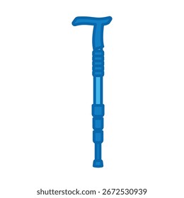 trekking pole icon vector design template elegant style