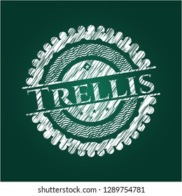 Trellis chalk emblem