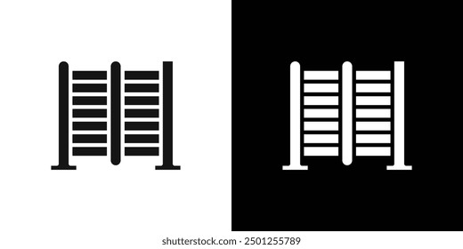 trellis icon Symbol mark in filled style