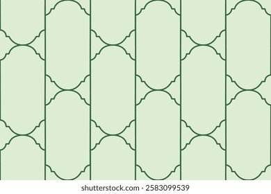 The Trellis pattern is characterized by the intricately assembled patterns of various lines.