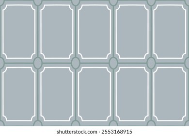 Trellis Pattern or vine pattern is inspired by the pattern of wooden frames, steel frames or netting for growing vines. It stands out with a pattern that is delicately assembled from various lines. 