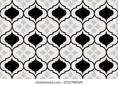Trellis Pattern or vine pattern is inspired by the pattern of wooden frames, steel frames or netting for growing vines. It stands out with a pattern that is delicately assembled from various lines. 