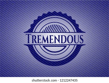 Tremendous denim background