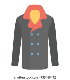 
Trench coat. Long winter coat
